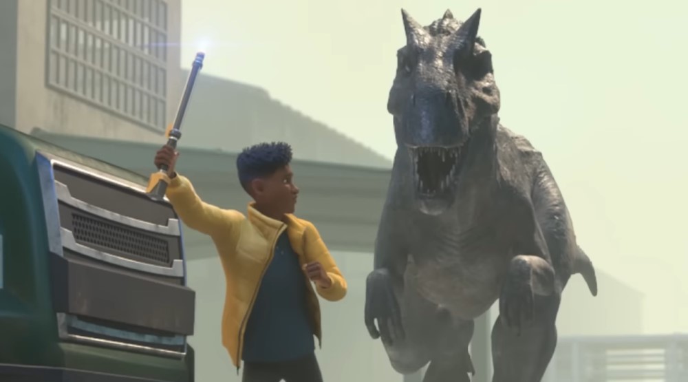 В трейлере нового мультсериала по «Миру Юрского периода» динозавры выполняют приказы людей