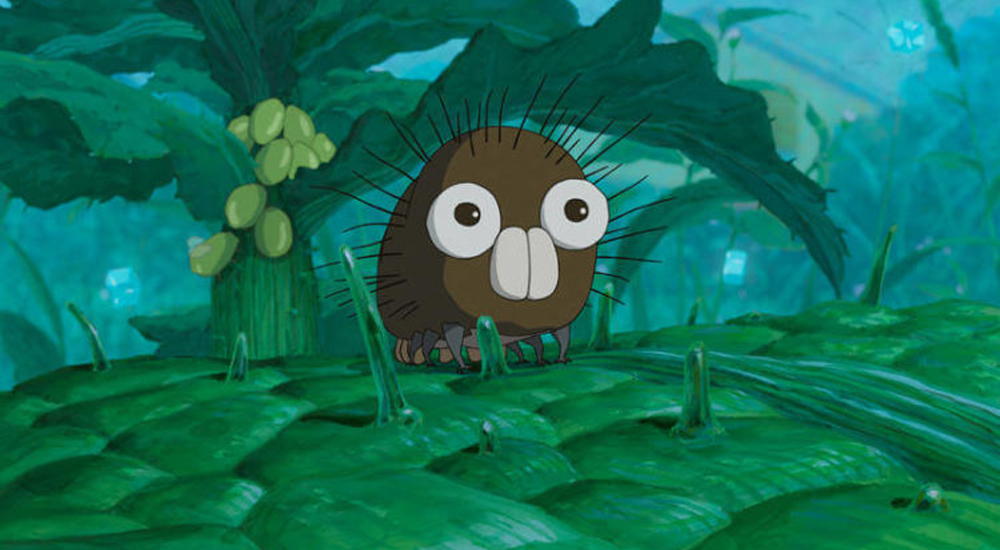 Кадр из мультфильма «Гусеница Боро»