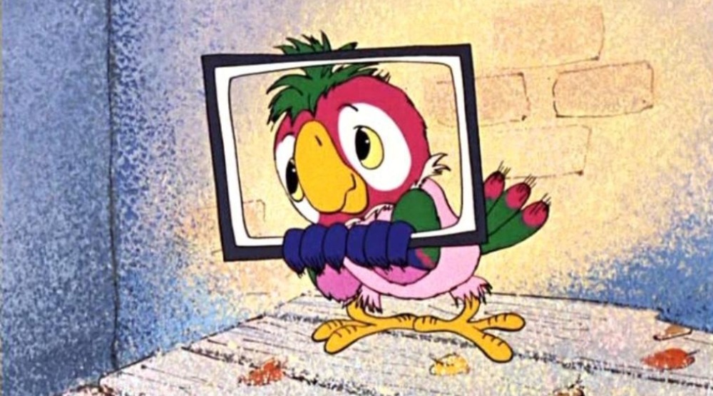 Кадр из мультфильма «Возвращение блудного попугая»