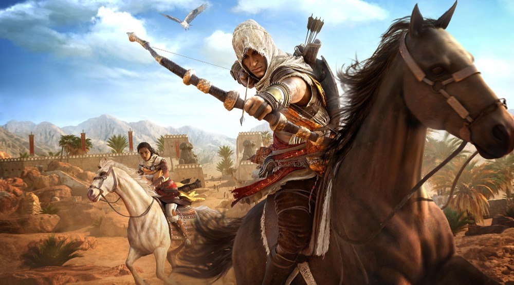 Промо-постер игры Assassin’s Creed Origins