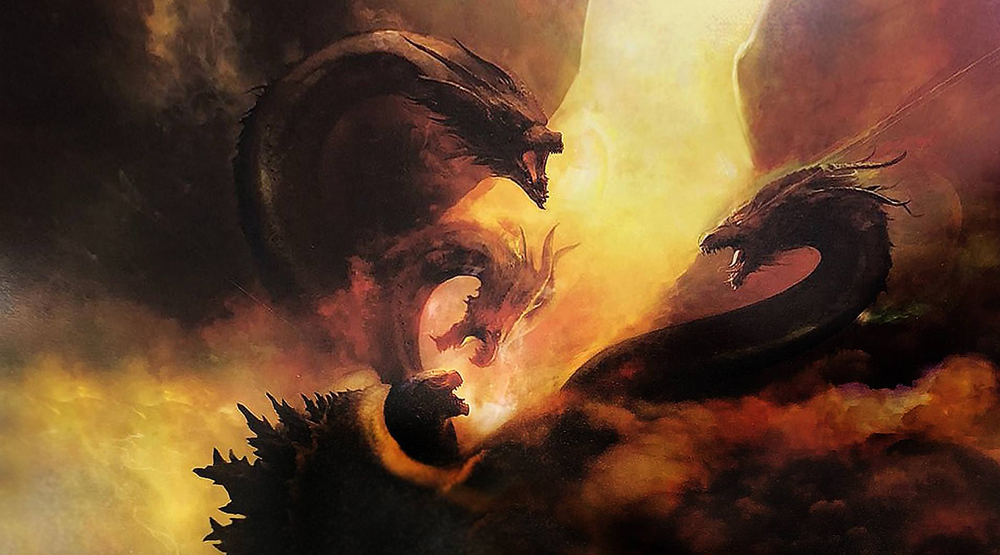 Промо-постер фильма «Годзилла 2: Король монстров»