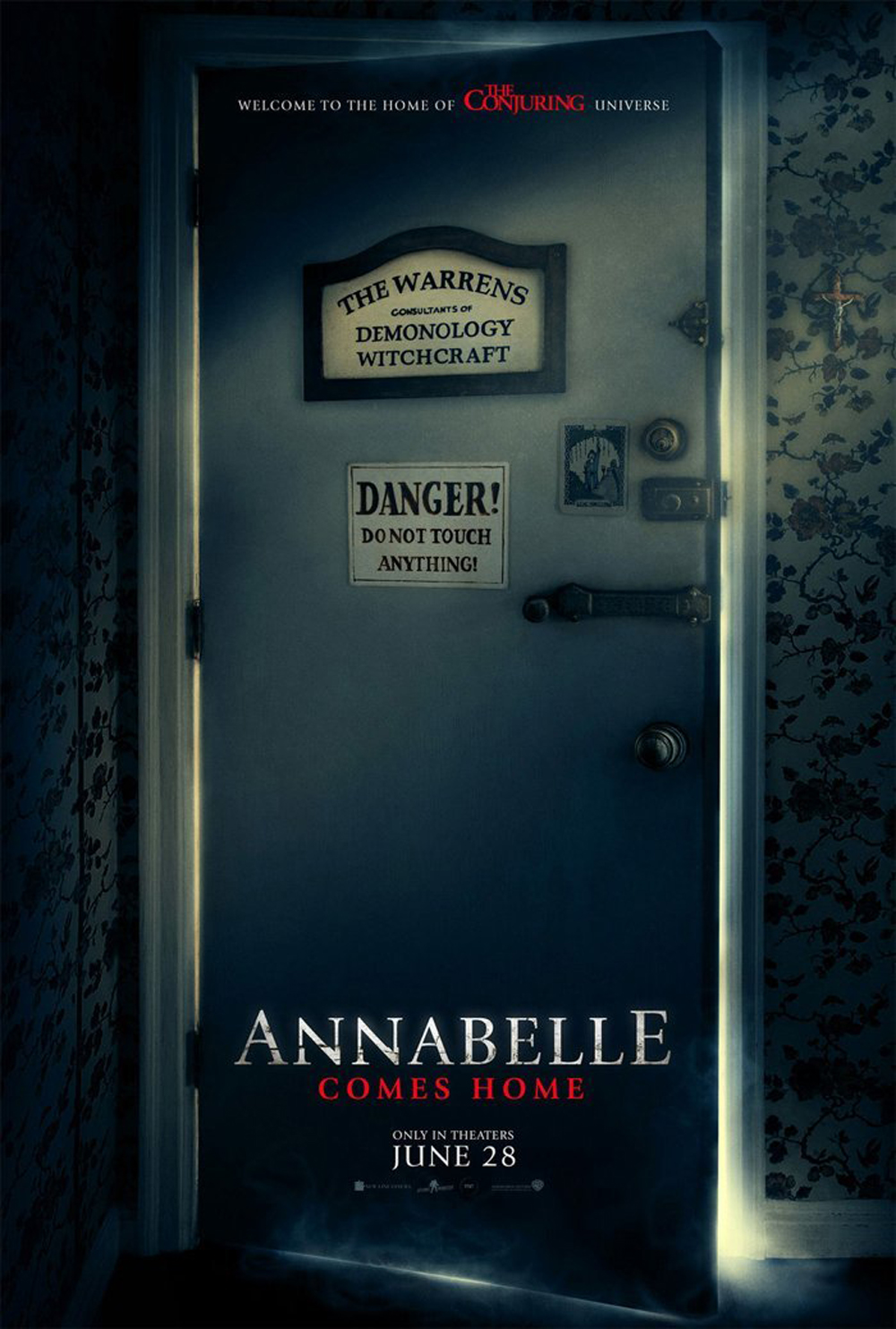 Промо-постер фильма «Проклятие Аннабель 3»