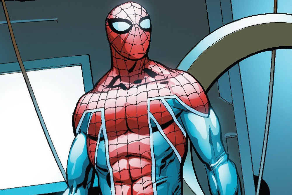 Британский Человек-паук в комиксе Marvel