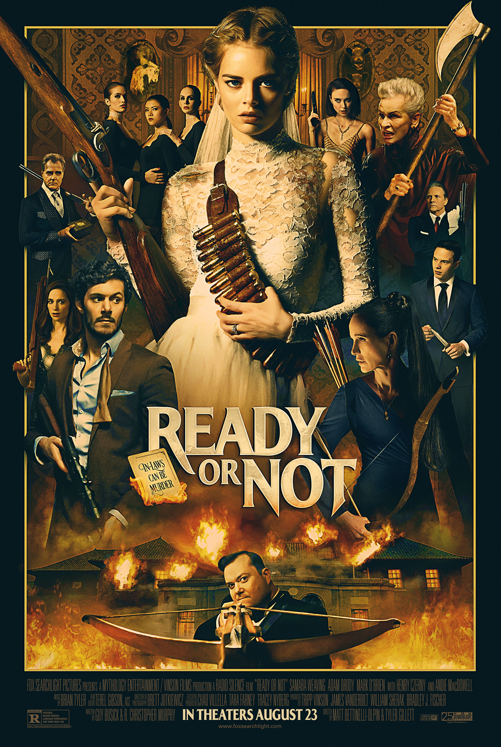 Промо-постер фильма «Ready or Not»