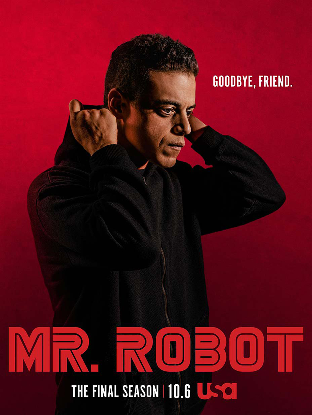 Промо-постер сериала «Мистер Робот»