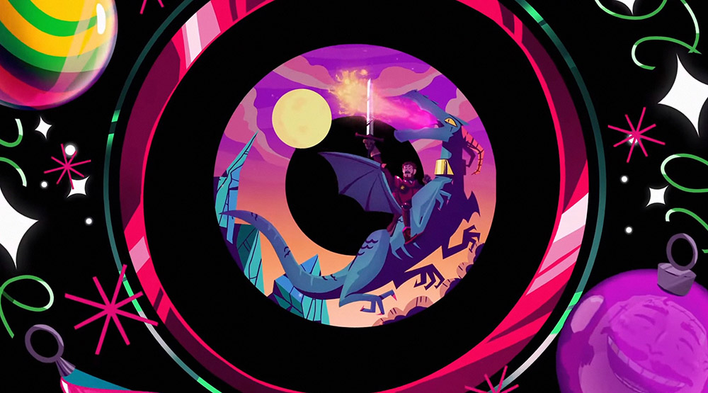 Кадр из анимационного клипа «Circles»