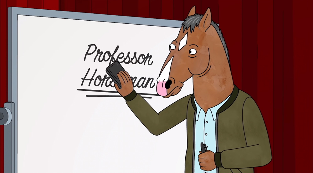 Кадр из мультсериала «Конь БоДжек»