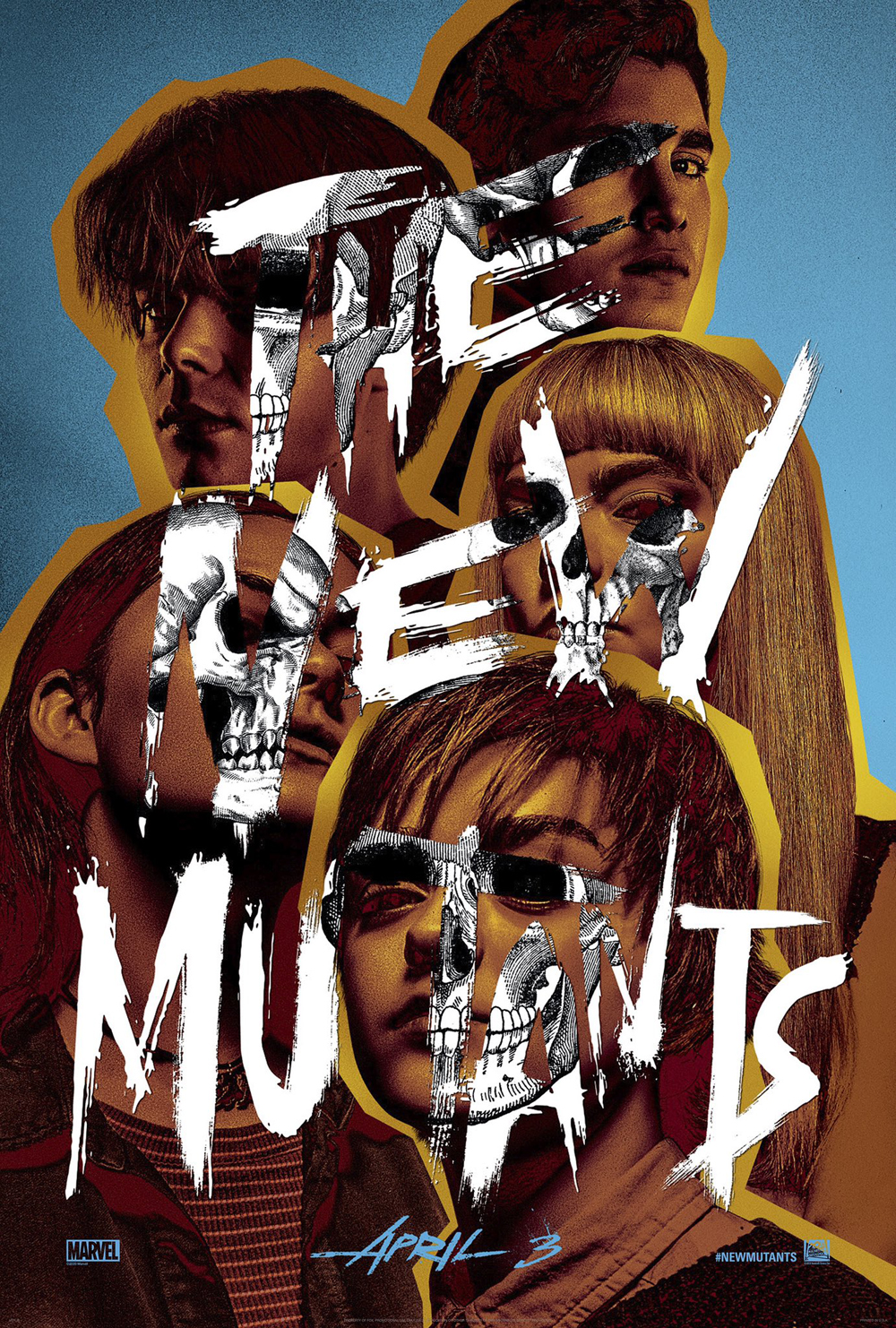 Промо-постер фильма «Новые мутанты»
