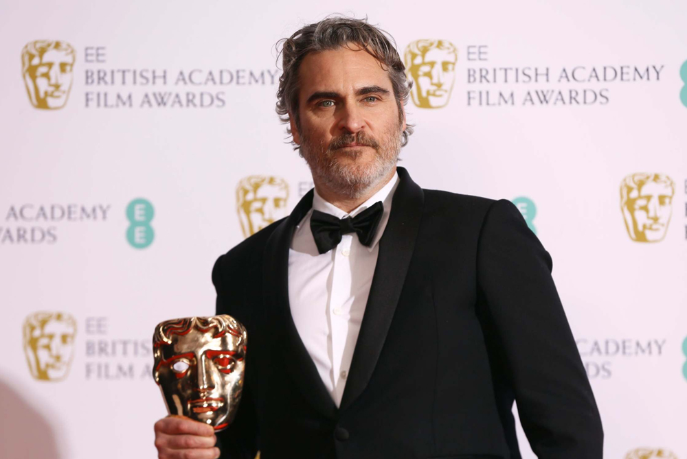 Хоакин Феникс на премии BAFTA 2020