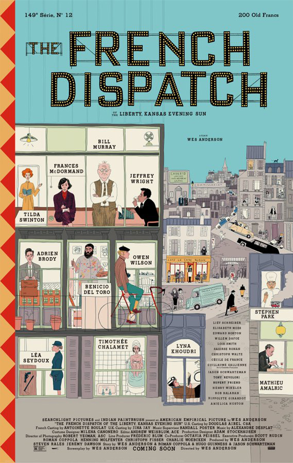 Промо-постер фильма «Французский диспетчер»