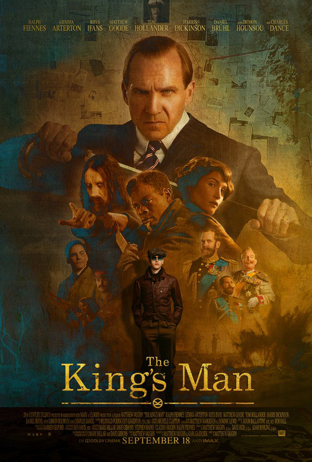 Промо-постер фильма «King's man: Начало»