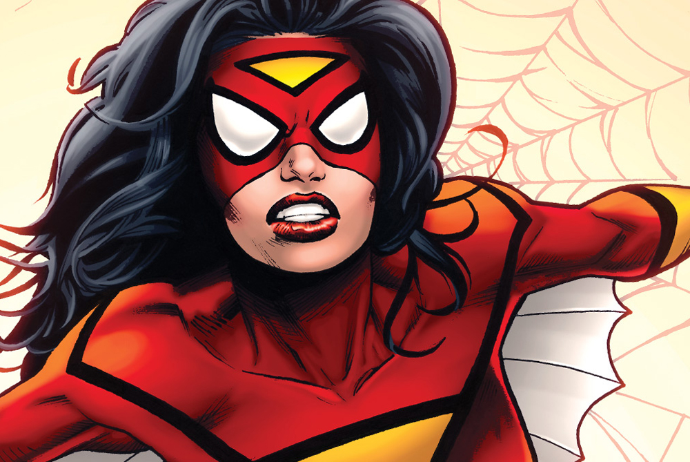 Женщина-паук в комиксе Marvel