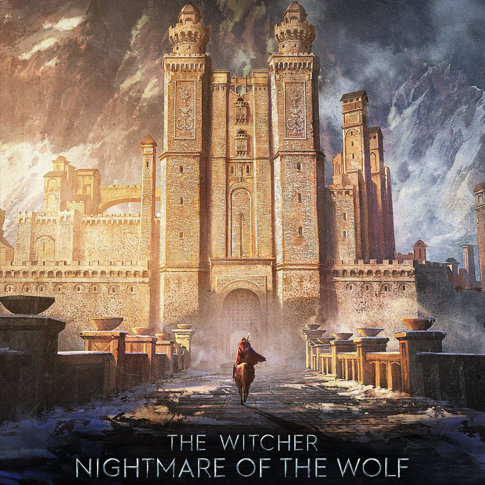 Промо-постер аниме-фильма «Ведьмак: Кошмар Волка»