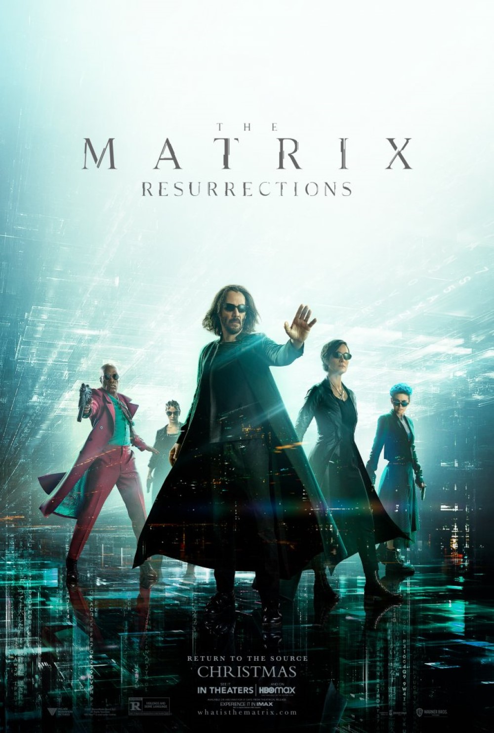 Промо-постер фильма «Матрица: Воскрешение»