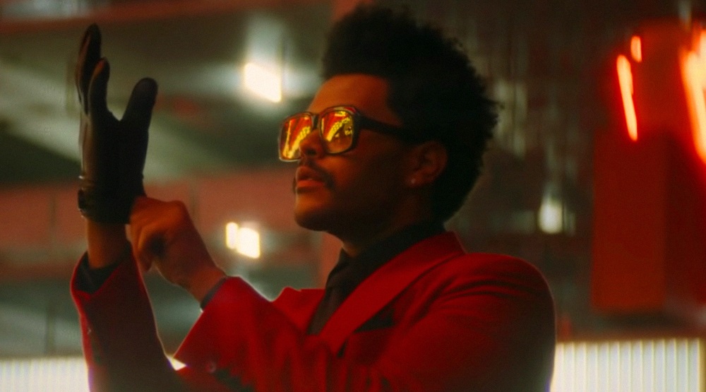 The Weeknd, кадр из клипа «Blinding Lights»