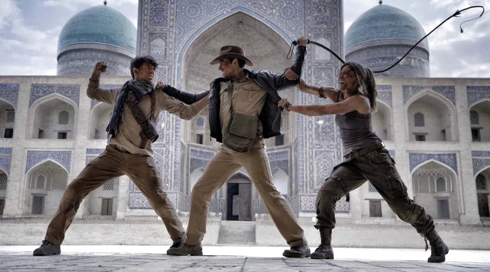 Кадр из фанатского фильма «Uncharted vs Tomb Raider vs Indiana Jones»