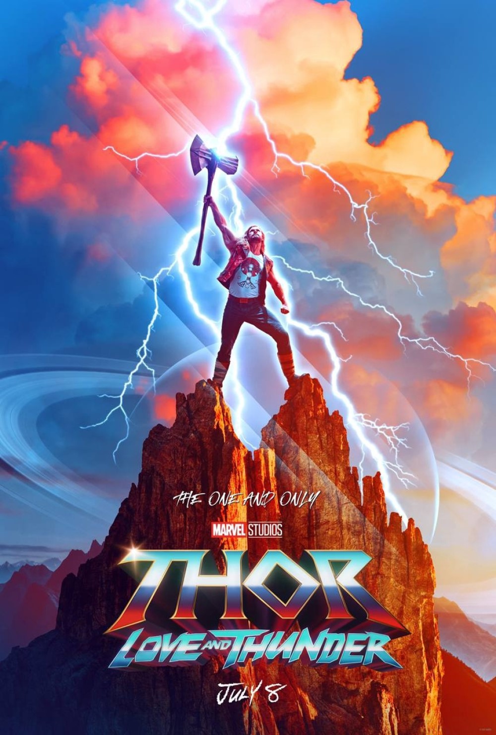 Промо-постер фильма «Тор: Любовь и гром»