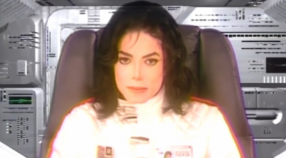 Майкл Джексон, кадр из игры Scramble Training