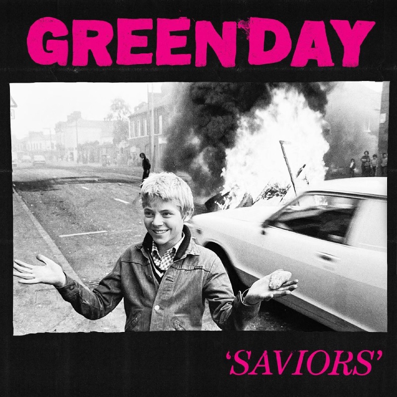 Обложка альбома «Saviors» / Фото: соцсети Green Day