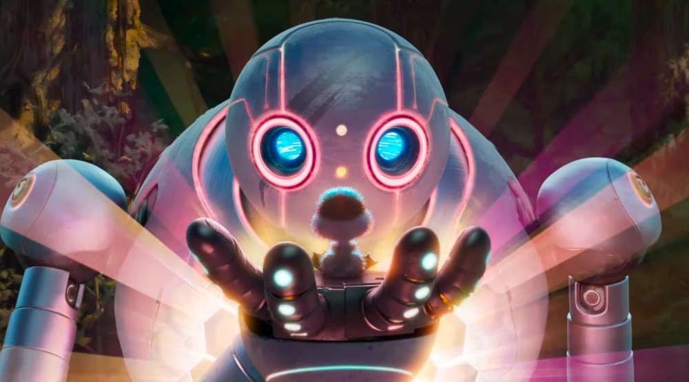 Кадр из мультфильма «Дикий робот» (2024)