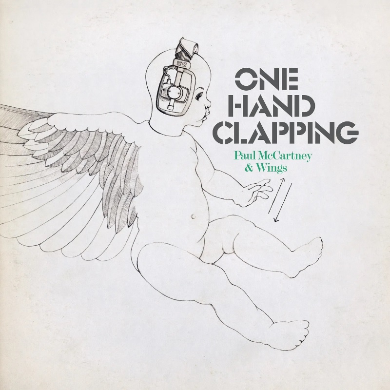 Обложка альбома Wings «One Hand Clapping» (1974/2024)
