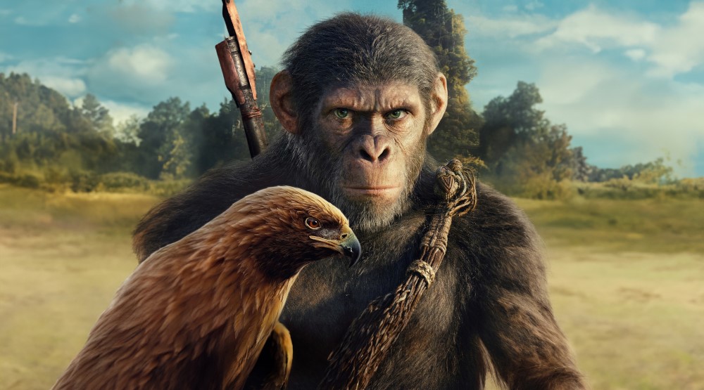 Постер фильма «Планета обезьян: Новое царство» (2024)