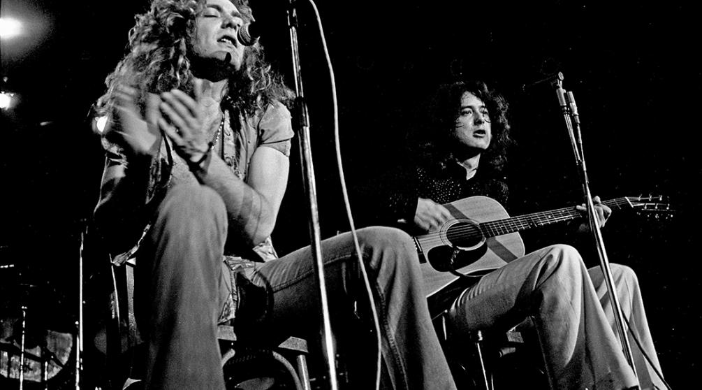 Концерт Led Zeppelin в Гамбурге, 1973 год/ Фото: Heinrich Klaffs, www.hklaffs.de 