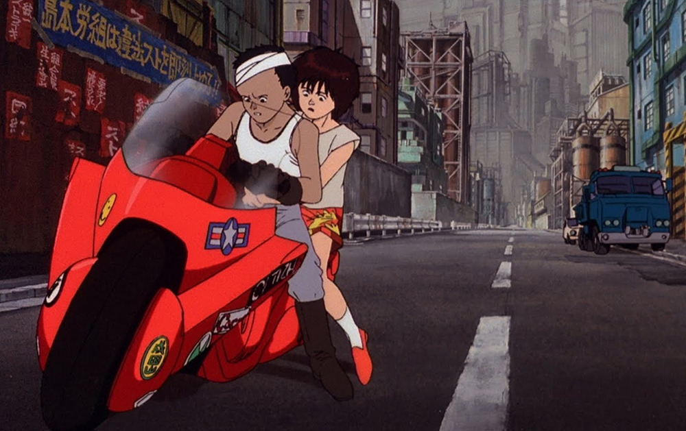 Кадр из аниме «Акира» (1988)