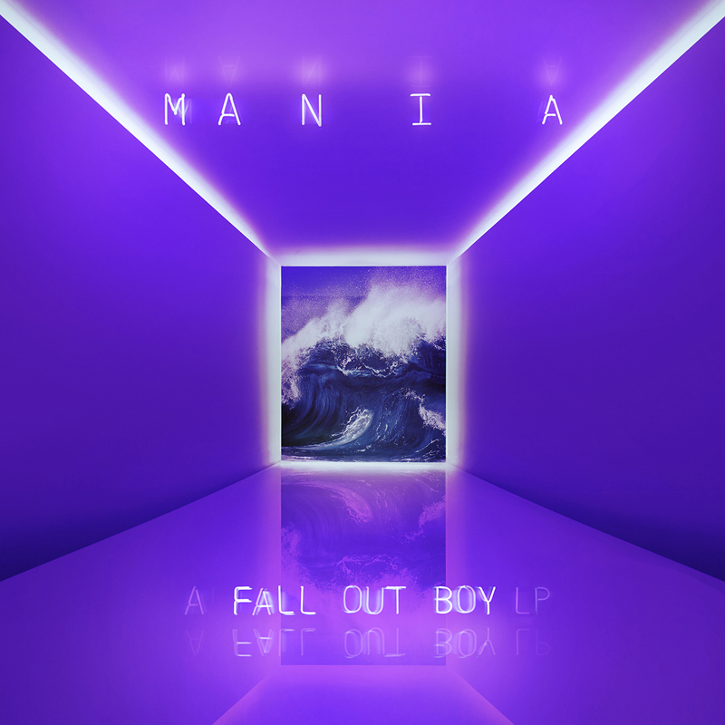 Обложка альбома Fall Out Boy "MANIA" (2018)