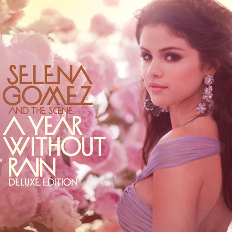 Обложка альбома Selena Gomez & The Scene "A Year Without Rain"