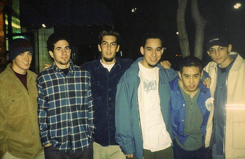 Linkin Park: Первое фото с Честером Беннингтоном, 1997 или 1998 год.