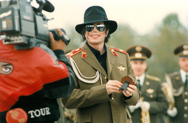 Майкл Джексон в Москве, 1996 год. Фото: nata777.ucoz.ru