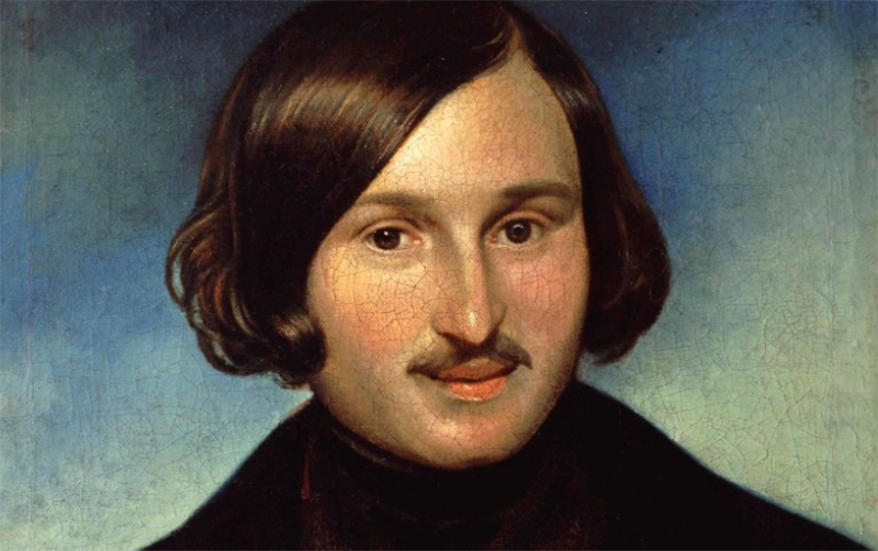 Николай Гоголь, портрет кисти Ф. А. Моллера, 1848 год