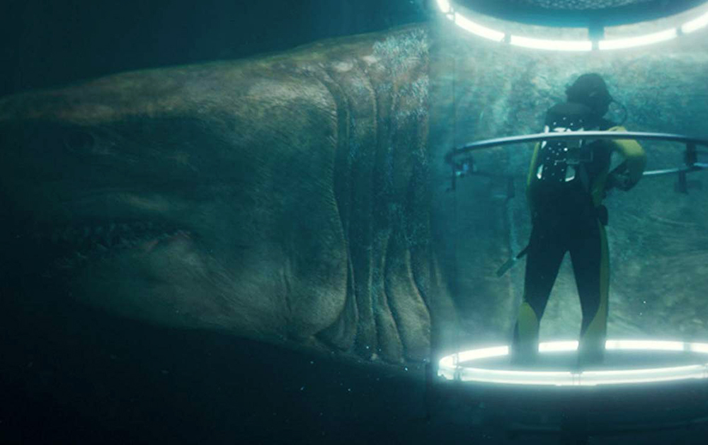 Кадр из фильма «Мег: Монстр глубины»