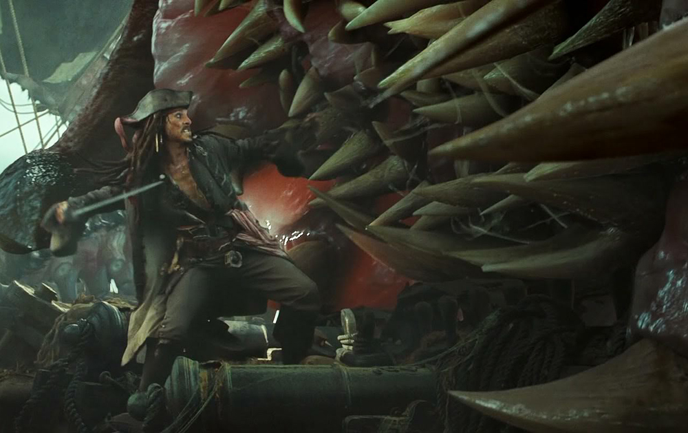 Кадр из фильма «Пираты Карибского моря: Сундук мертвеца»