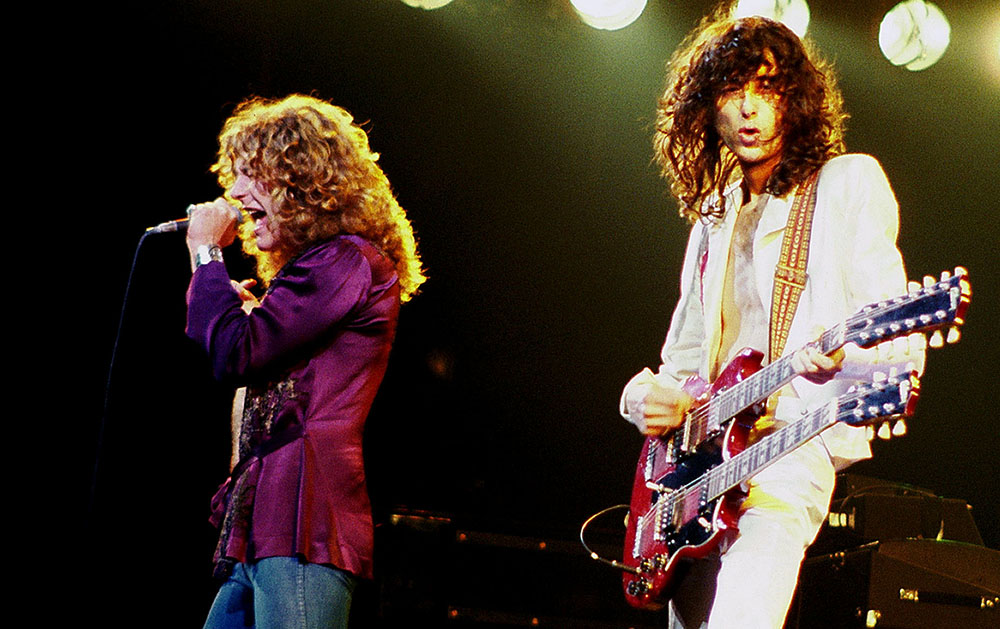 Led Zeppelin, 1977 год/ Фото: Jim Summaria