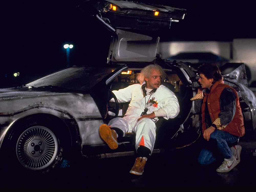 Кадр из фильма «Назад в будущее» (1985)