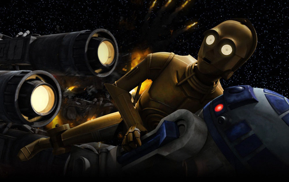Кадр из мультсериала «Звездные войны: Войны клонов»
