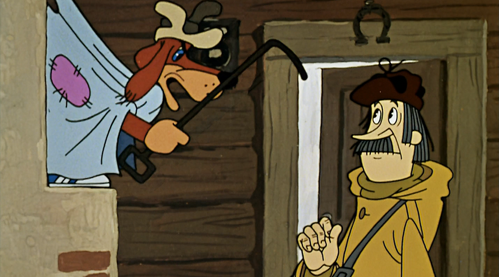 Кадр из мультфильма «Зима в Простоквашино» (1984)