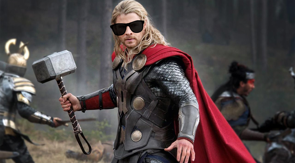 Крис Хемсворт в роли Тора
