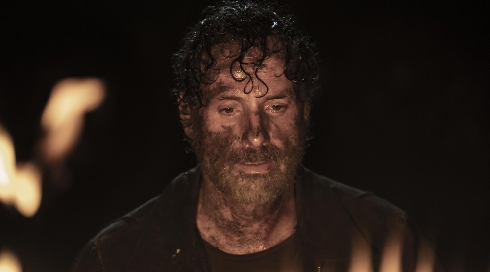 На новом кадре со съемок сериала «Рик и Мишонн» показали Рика