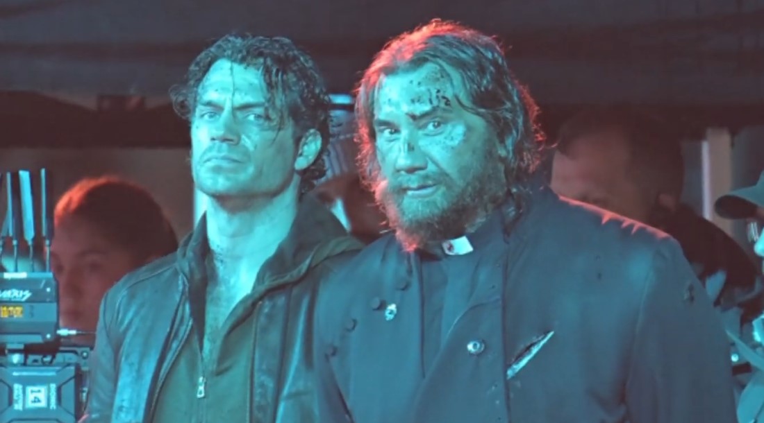 На новом видео со съемок «Горца» впервые засветился Дэйв Батиста