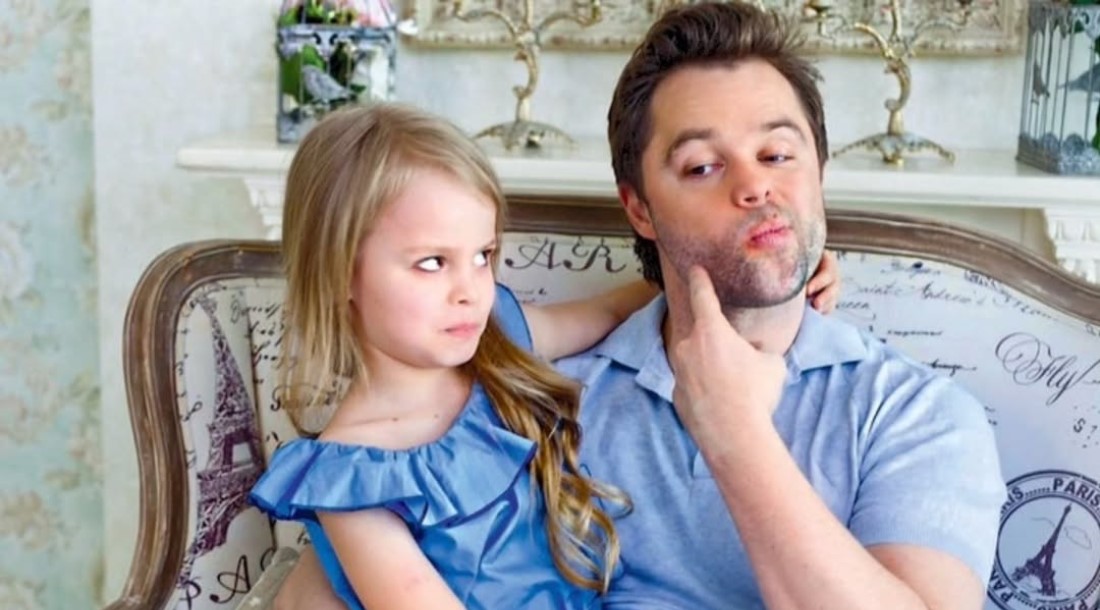Звезда «Универа» Виталий Гогунский перепутал возраст дочери в день ее рождения
