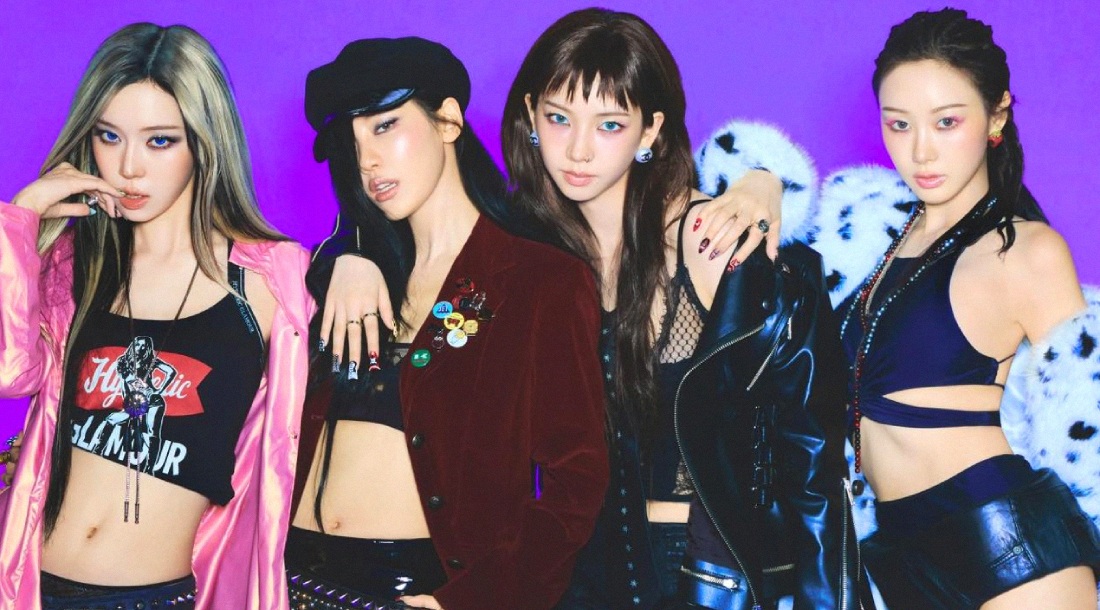 Aespa показали тизер альбома «Lemonade», который выйдет в мае