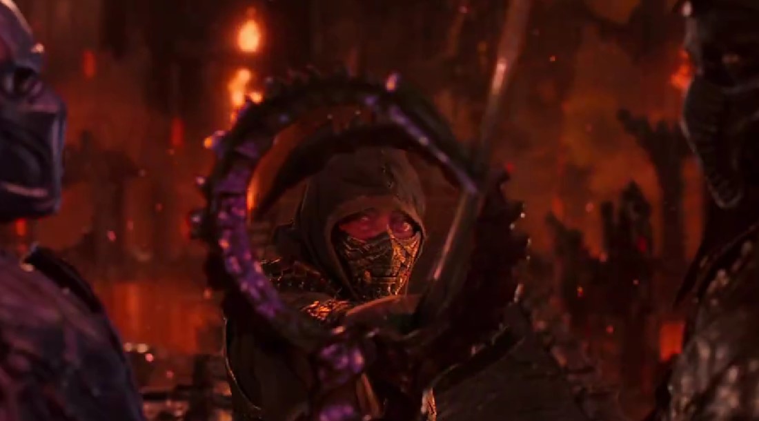 В первом отрывке из «Мортал Комбат 2» показали битву Скорпиона и Нуб Сайбота