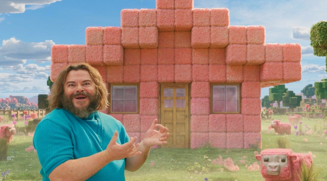 Появились фото и видео со съемок фильма «Minecraft в кино 2» с Джеком Блэком