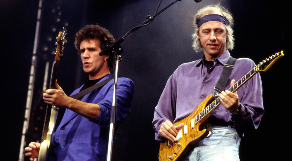 Марк Нопфлер в составе группы Dire Straits