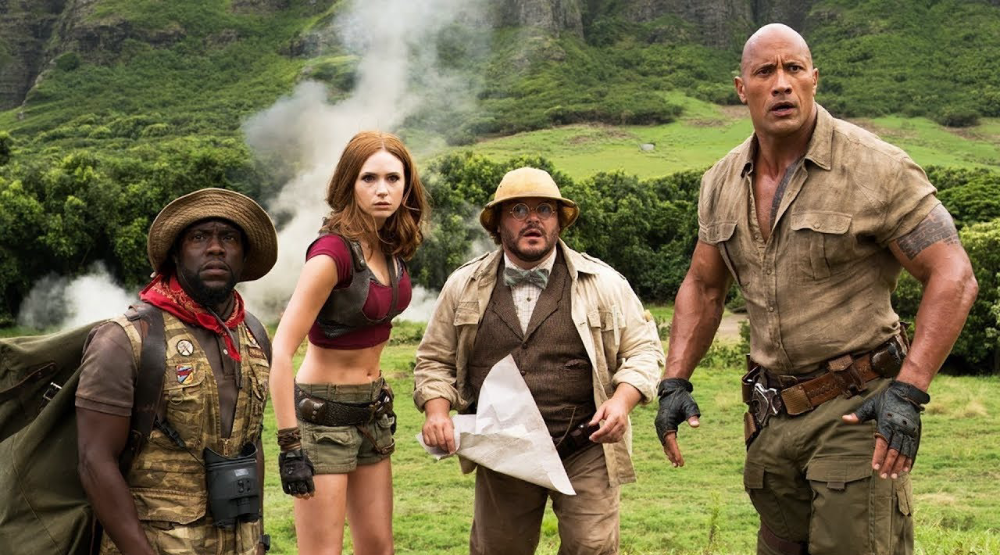 Кадр из фильма «Джуманджи: Зов джунглей»