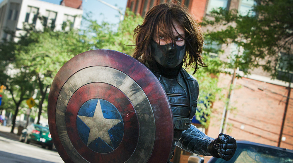 Себастьян Стэн в роли Зимнего солдата