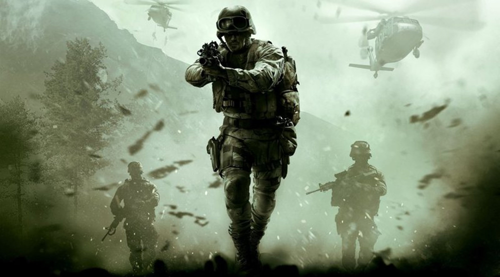 Промо-постер игры Call of Duty